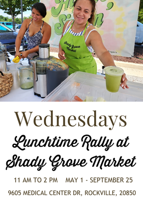 Shady Grove Farmers Market & Lunch Time Food Truck Rally